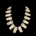 Pre-Columbian Shell & Malachite Necklace // Peru Ca. 700-1000 CE