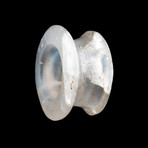 Rare Quartz Aztec Ear Spool // Mexico Ca. 1300-1521 CE