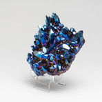 Genuine Cobalt Aura Quartz Cluster // I
