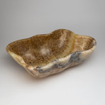 Polished Natural Mexican Banded Onyx Bowl