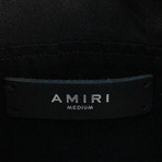 Amiri // Checkered Sticker Design Parka Coat // Black + White (2XL)