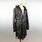 11 By Boris Bidjan Saberi // Camouflage Hooded Raincoat // Green (XS)