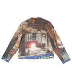 424 // Theater Trucker All Over Print Jacket // Multicolor (M)