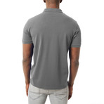 Jordyn Short-Sleeve Polo // Anthracite (XL)