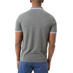 Caleb Short-Sleeve Polo // Anthracite (L)