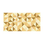 Abstract Geometric Pattern Champagne Color Palette