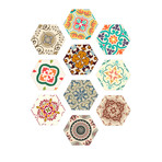 Colourful Turkish Hexagon