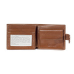 Wallet With Pocket For Coins // Tobacco