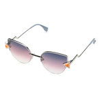 Women's 0242S Sunglasses // Silver