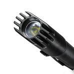 FLATEYE Rechargeable LED UNROUND Flashlight // FR-1000 1025 Lumens