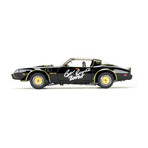 Burt Reynolds // Smokey and the Bandit II // Autographed Exclusive 1:18 Scale Die-Cast Pontiac Trans Am