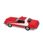 David Soul + Paul Michael Glaser // Starsky and Hutch // Autographed Torino 1:18 Scale Die-Cast Car