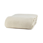 Solid Cotton Blanket // Natural Linen (Twin/Twin XL)
