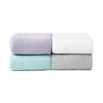 Solid Cotton Blanket // Gray (Full/Queen)