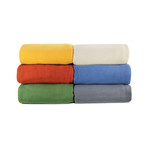 Solid Cotton Blanket // Denim Blue (Twin/Twin XL)