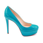 Christian Louboutin // Patent Leather Pumps // Turquoise Blue (US: 5)