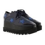 Stella McCartney // Indium Elyse Star Sneakers // Black (US: 4.5)