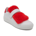 Moncler // Lucie Sneakers // Red + White (US: 5)
