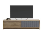 New York TV Stand (Gray Oak)