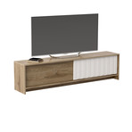 New York TV Stand (Gray Oak)