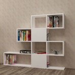 Karlin Bookcase (White)
