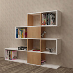 Karlin Bookcase (White)