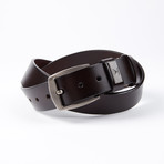 Tyree Leather Belt // Black