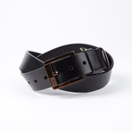 Alden Leather Belt // Black