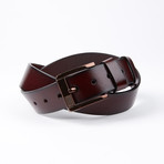 Raul Leather Belt // Dark Brown