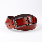 Lynwood Leather Belt // Cognac