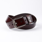 Lucius Leather Belt // Cherry Brown