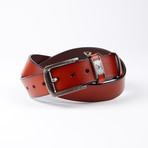 Jarrett Leather Belt // Cognac