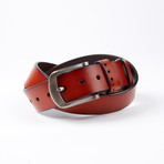 Drew Leather Belt // Cognac