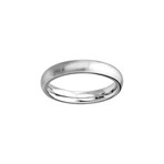 Cobalt Chrome Matte Ring // 4mm (Size: 9)