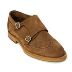 Clyde Monk Strap Shoes // Brown (Euro: 39)