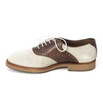 Enzo Dress Shoes // Brown, White (Euro: 39)