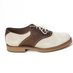 Enzo Dress Shoes // Brown, White (Euro: 44)
