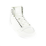 Sleek High-Top Sneakers // White (Euro: 38)