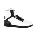 High-Top Sneakers // White + Black (Euro: 39.5)