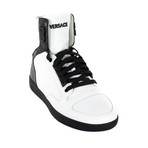 High-Top Sneakers // White + Black (Euro: 38)