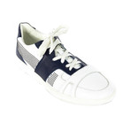 Sneakers // White + Navy (Euro: 38)