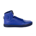 Sleek High-Top Sneakers // Blue (Euro: 39)