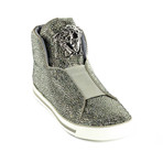 Glitter Sneakers // Silver (Euro: 38)