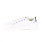 Sneakers // White + Silver (Euro: 38)