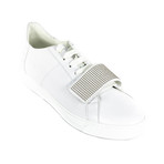 Studded Sneakers // White (Euro: 38)