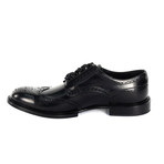 Wing-Tip Dress Shoes // Black (Euro: 40)