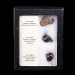 3 Piece Meteorite Collectors Box Set