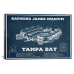 Tampa Bay Raymond James Stadium (12"W x 18"H x 0.75"D)
