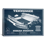 Tennessee Nissan Stadium (12"W x 18"H x 0.75"D)