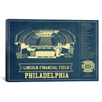 Philadelphia Lincoln Financial Field (12"W x 18"H x 0.75"D)